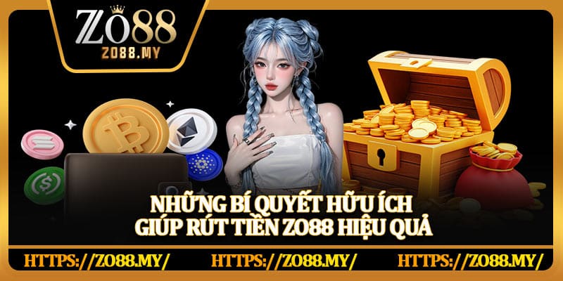 Những bí quyết hữu ích giúp rút tiền Zo88 hiệu quả